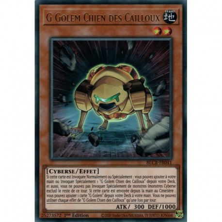 G Golem Chien des Cailloux (UR) [BLCR]