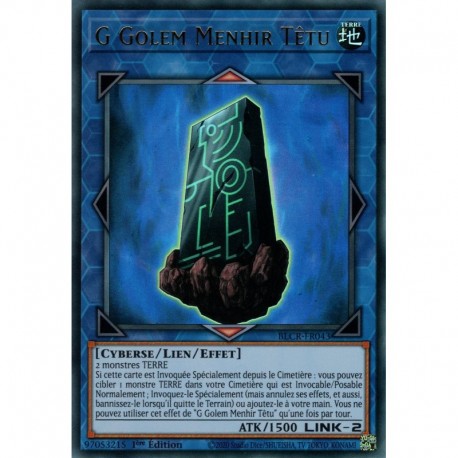G Golem Menhir Têtu (UR) [BLCR]
