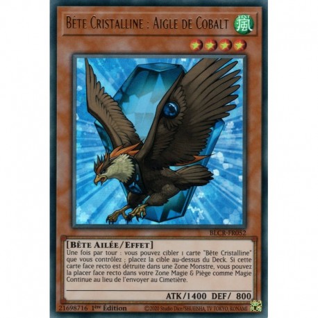 Bête Cristalline : Aigle de Cobalt (UR) [BLCR]