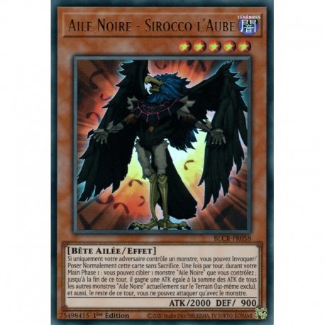 Aile Noire - Sirocco l'Aube (UR) [BLCR]