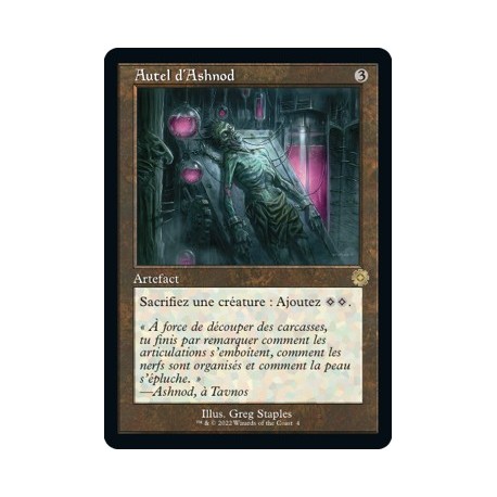 Artefact - Autel d'Ashnod (V1) (R) [BRR]