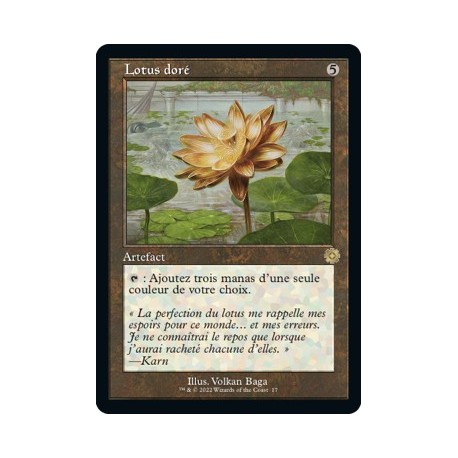 Artefact - Lotus doré (V1) (R) [BRR]