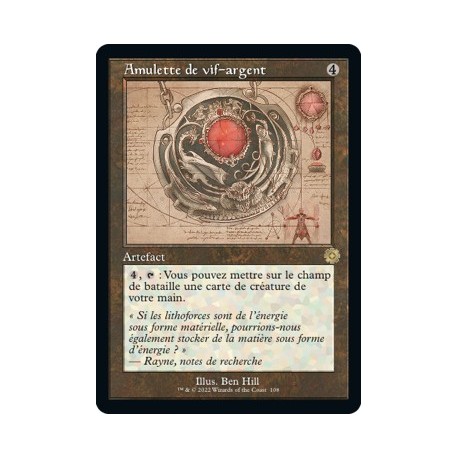 Artefact - Amulette de vif-argent (V2) (R) [BRR]