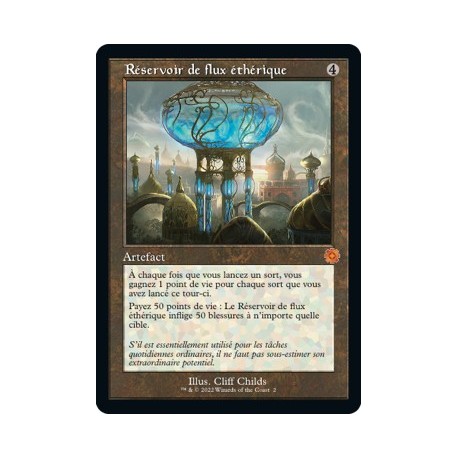 (FOIL) Artefact - Réservoir de flux éthérique (V1) (M) [BRR]