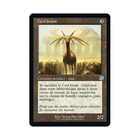 (FOIL) Artefact - Cerf bruni (V1) (U) [BRR]