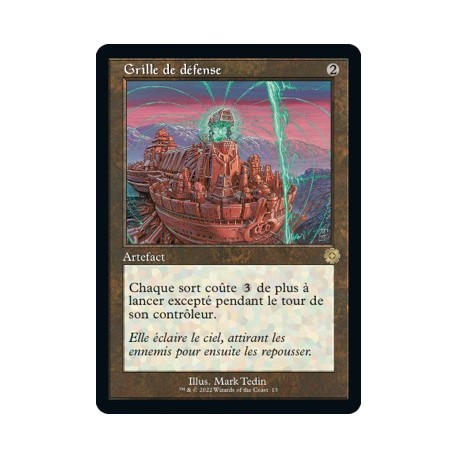 (FOIL) Artefact - Grille de défense (V1) (R) [BRR]