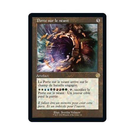 (FOIL) Artefact - Porte sur le néant (V1) (R) [BRR]