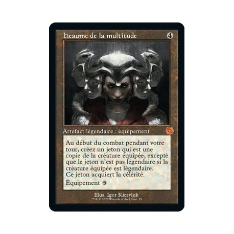 (FOIL) Artefact - Heaume de la multitude (V1) (M) [BRR]