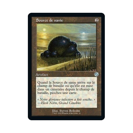 (FOIL) Artefact - Source de sanie (V1) (U) [BRR]