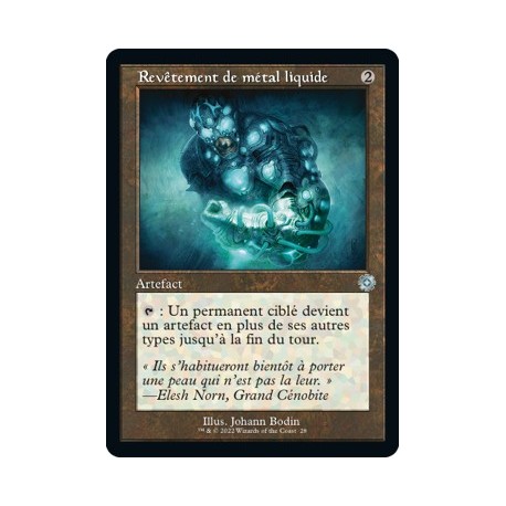 (FOIL) Artefact - Revêtement de métal liquide (V1) (U) [BRR]