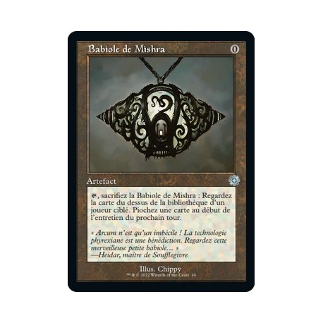 (FOIL) Artefact - Babiole de Mishra (V1) (U) [BRR]