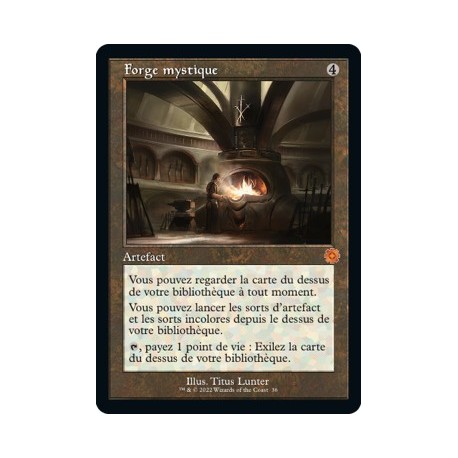 (FOIL) Artefact - Forge mystique (V1) (M) [BRR]
