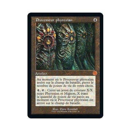 (FOIL) Artefact - Processeur Phyrexien (V1) (M) [BRR]