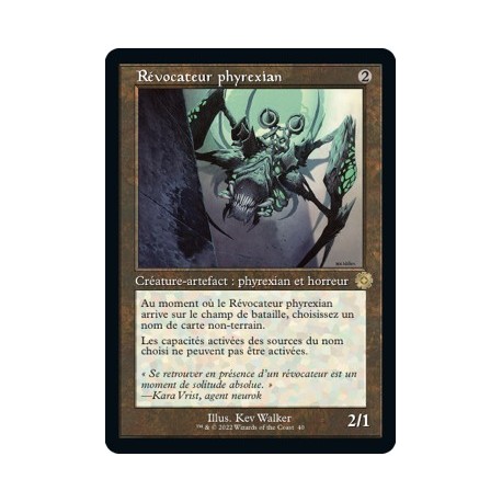 (FOIL) Artefact - Révocateur phyrexian (V1) (R) [BRR]