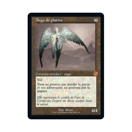 (FOIL) Artefact - Ange de platine (V1) (M) [BRR]