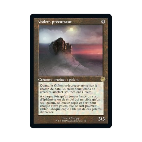 (FOIL) Artefact - Golem précurseur (V1) (R) [BRR]