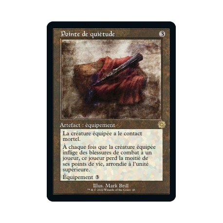 (FOIL) Artefact - Pointe de quiétude (V1) (R) [BRR]