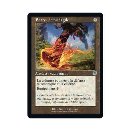 (FOIL) Artefact - Bottes de piedagile (V1) (U) [BRR]