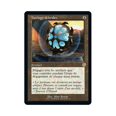 (FOIL) Artefact - Horloge débridée (V1) (R) [BRR]