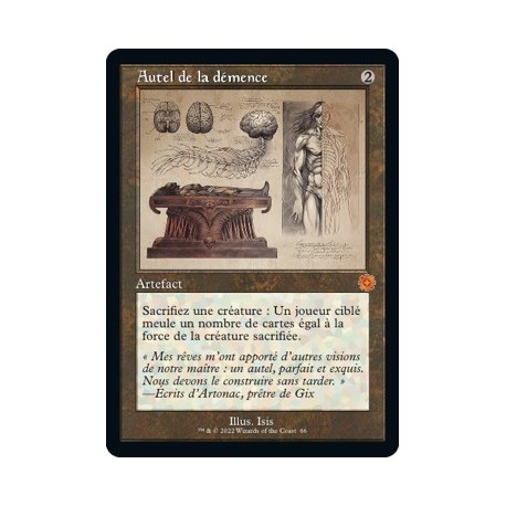 (FOIL) Artefact - Autel de la démence (V2) (M) [BRR]