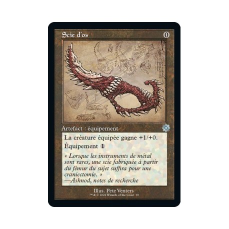 (FOIL) Artefact - Scie d'os (V2) (U) [BRR]