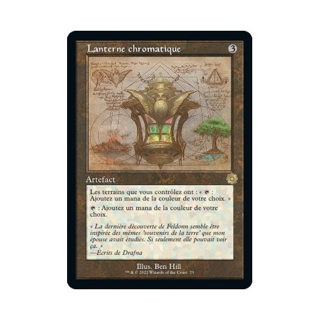 (FOIL) Artefact - Lanterne chromatique (V2) (R) [BRR]
