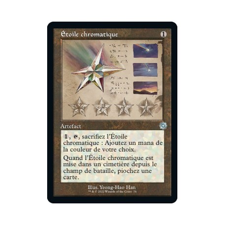 (FOIL) Artefact - Étoile chromatique (V2) (U) [BRR]