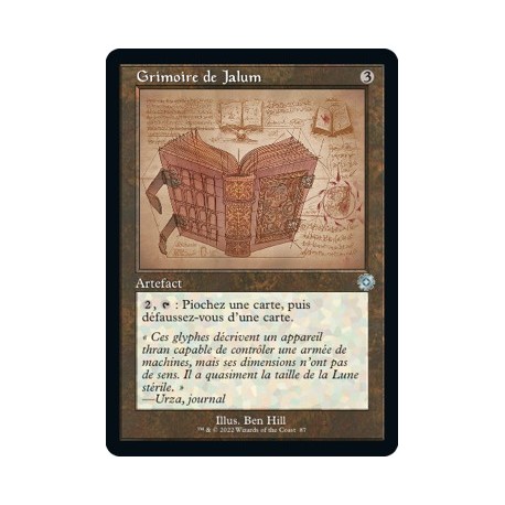 (FOIL) Artefact - Grimoire de Jalum (V2) (U) [BRR]