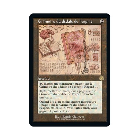 (FOIL) Artefact - Grimoire du dédale de l'esprit (V2) (R) [BRR]