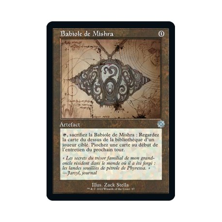 (FOIL) Artefact - Babiole de Mishra (V2) (U) [BRR]