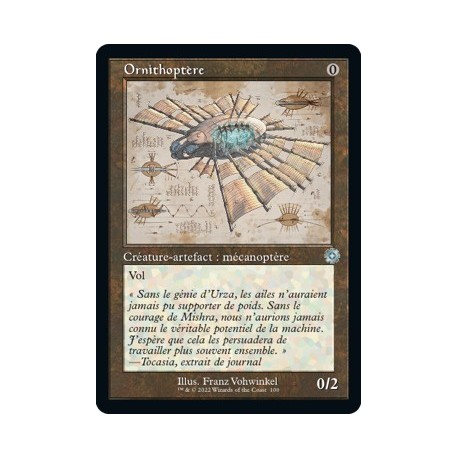 (FOIL) Artefact - Ornithoptère (V2) (U) [BRR]