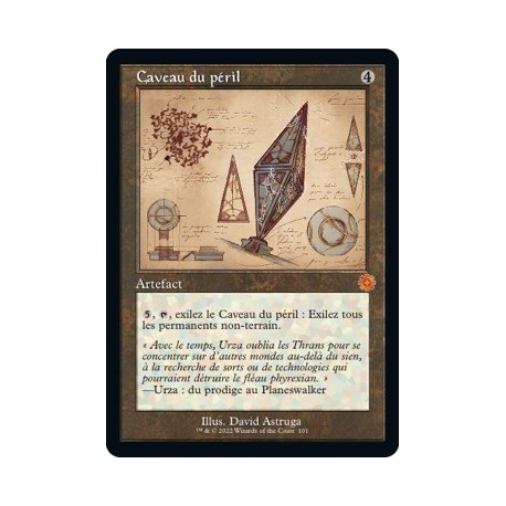 (FOIL) Artefact - Caveau du péril (V2) (M) [BRR]