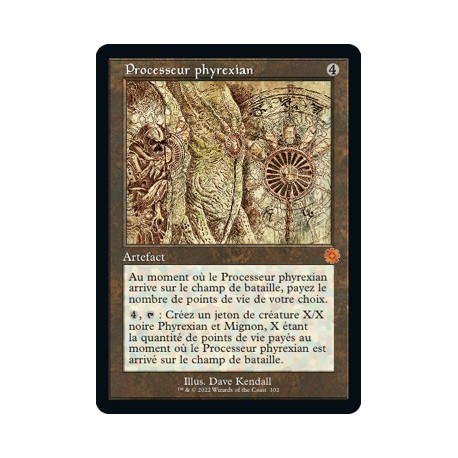 (FOIL) Artefact - Processeur Phyrexien (V2) (M) [BRR]