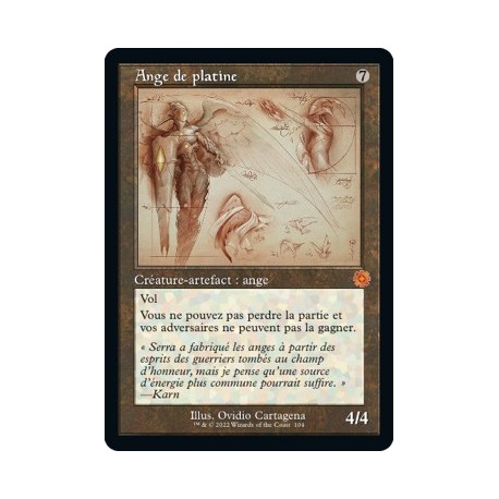 (FOIL) Artefact - Ange de platine (V2) (M) [BRR]