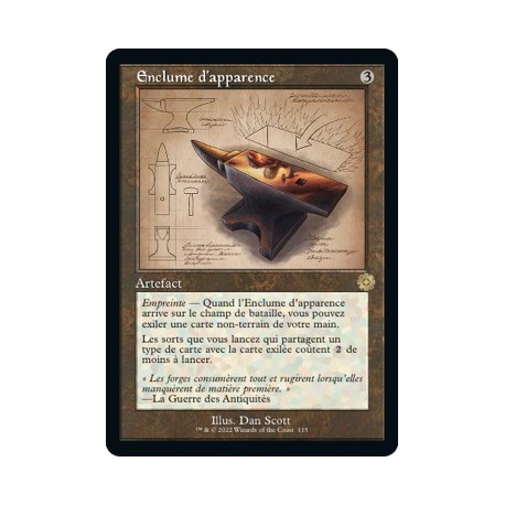 (FOIL) Artefact - Enclume d'apparence (V2) (R) [BRR]