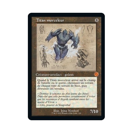 (FOIL) Artefact - Titan morceleur (V2) (M) [BRR]