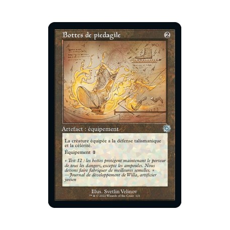 (FOIL) Artefact - Bottes de piedagile (V2) (U) [BRR]