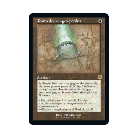 (FOIL) Artefact - Puits des songes perdus (V2) (R) [BRR]