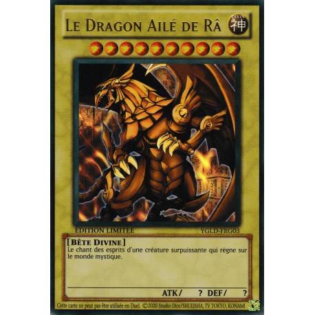 Le Dragon Ailé de Râ (UR) [YGLD]