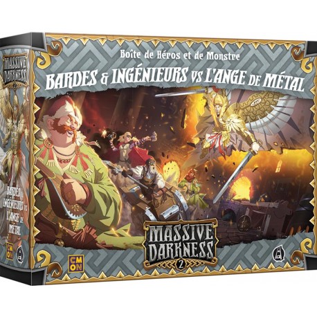 Massive Darkness 2 : Bardes & Ingénieurs VS Anges du Métal (extension) [SUR COMMANDE]