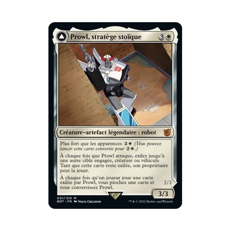 (FOIL) Blanc - Prowl, stratège stoïque (M) [BOT]
