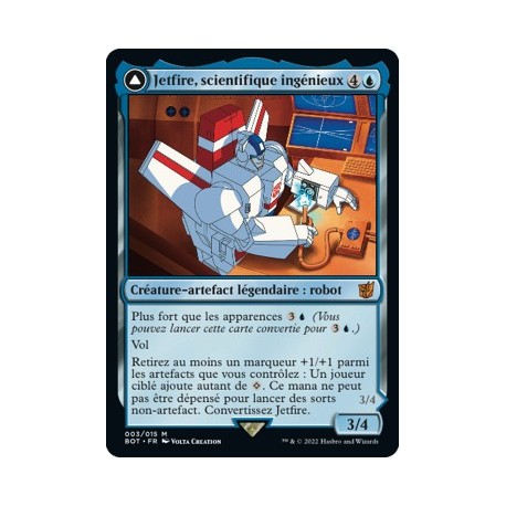 (FOIL) Bleu - Jetfire, scientifique ingénieux (M) [BOT]
