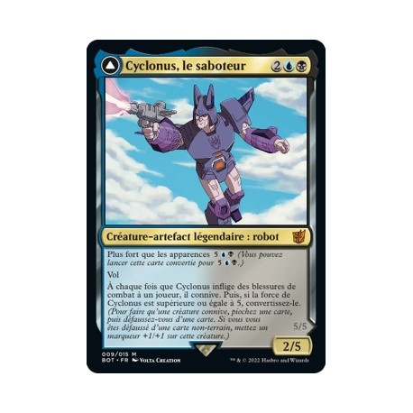 (FOIL) Multicolore - Cyclonus, le saboteur (M) [BOT]