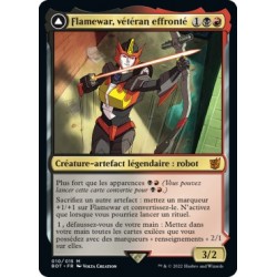 (FOIL) Multicolore - Flamewar, vétéran effronté (M) [BOT]