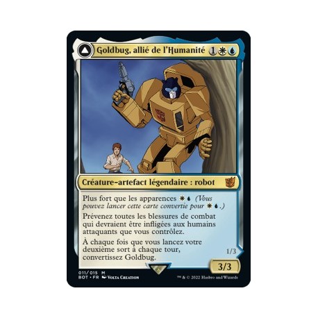 (FOIL) Multicolore - Goldbug, allié de l'Humanité (M) [BOT]