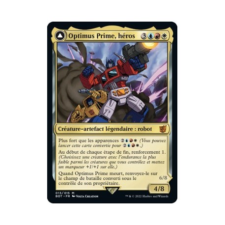(FOIL) Multicolore - Optimus Prime, héros (M) [BOT]