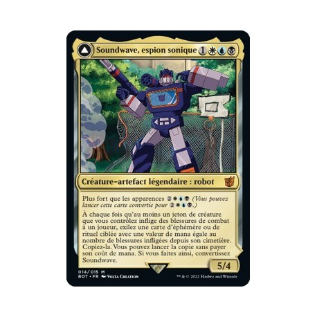 (FOIL) Multicolore - Soundwave, espion sonique (M) [BOT]
