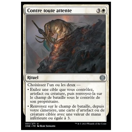 (FOIL) Blanche - Contre toute attente (U) [ONE]