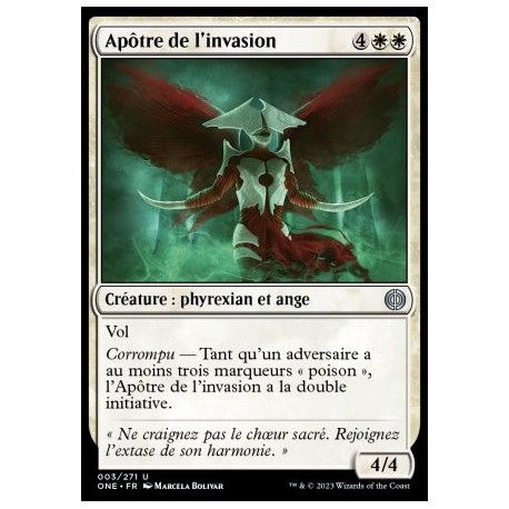 (FOIL) Blanche - Apôtre de l'invasion (U) [ONE]