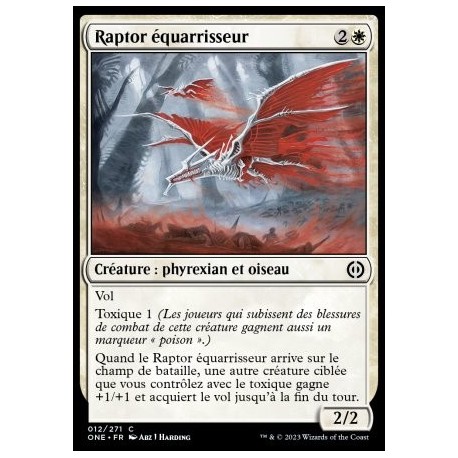 (FOIL) Blanche - Raptor équarrisseur (C) [ONE]